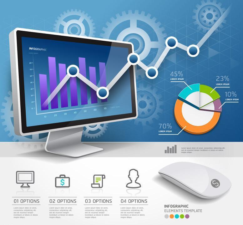 商務創意信息圖片 視覺化咨詢服務的未來趨勢